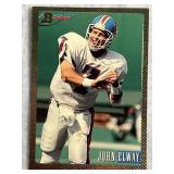 Vintage Football Card, John Elway