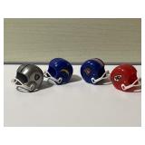 Lot of (4) Vintage NFL Gumball Mini Football