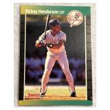 Rickey Henderson Baseball Card #245