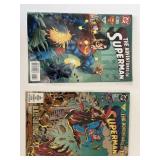 2 Vintage Superman Comic Books
