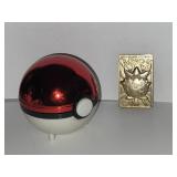 Vintage 1999 Pokemon Burger King 23K Gold Plated