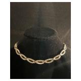 Silver Toned "Monet" Necklace