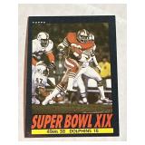 Vintage Football Card - Super Bowl XIX #9