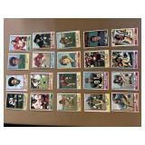 (20) Vintage 1970ï¿½s Football Cards