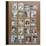 (20) Vintage 1970ï¿½s Baseball cards