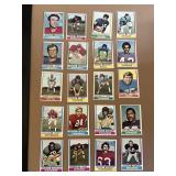 (20) Vintage 1970ï¿½s Football Cards