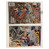 (2) Superman Comic Books