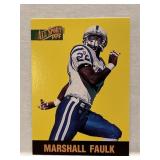 Vintage Marshall Faulk Football Card #90