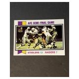 Vintage Football Card - AFC Semi-Final Game (