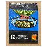 Vintage UNOPENED Pack of Hockey Cards
