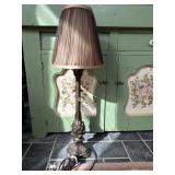 Fancy Pineapple Boudoir Lamp with Shade