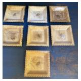 Collection of (7) Vintage Small Dishes/Trays