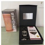 Wine Cooler & Corkscrew Wine
