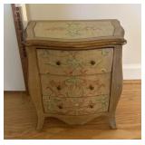 Small Fancy Decorated 3-Drawer Bombay Chest