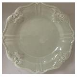Set of 3 Small Fancy Scalloped Plates