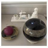 Lot of Collectible Decorative Items (figurine,