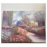 Colorful Floral Garden Artwork