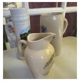 Lot w/Ceramic German Beer Mugs & Pitcher