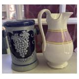 (2) Items Decorative Ceramic Porcelain