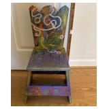 Colorful Handpainted Childï¿½s Chair