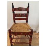 Vintage Hand painted Wood Chair