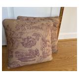 (2) Scenic Throw Pillows/Cushions
