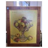 Framed Artist Signed Still Life Artwork
