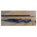 Umbrella & Walking Stick