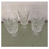 Lot of Crystal Stemware