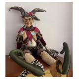Vintage Katherineï¿½s Collection Jester doll Wayne