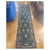 Sculptured Floral Runner (Apprx 2 foot 4 inches x