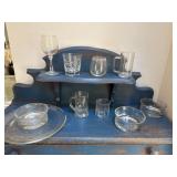 Apprx 10 Pieces Vintage Glassware