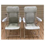 Two foldable Patio/ Camping Chair