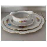 Lot of Vintage Floral Bavarian Fine China