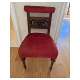 Vintage Carved Side Chair