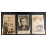 2 Vintage postcard Photographs , 1 photo