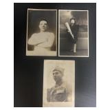 3 Vintage Postcard Photographs
