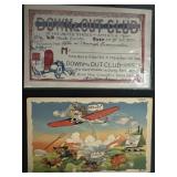 2 Vintage Postcards Ephemera 1 dated 1942
