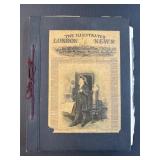 Vintage illustrated London news album