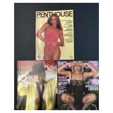 3 menï¿½s magazines (Penthouse)