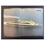 Vintage Cunard poster