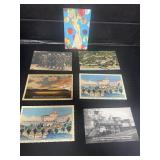 7 Vintage Postcards