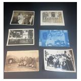 (4) Vintage Photographs (2) Postcard Photos