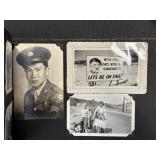 Vintage photo album 1940s