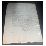 Vintage Ephemeral  1941 Letter