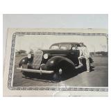 Vintage photograph Beautiful Old Car