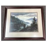 FRAMED AND MATTED JIM GRAY ARTWORK