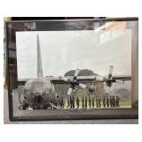NICE LARGE MILITARY PICTURE/ART WORJ