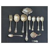 Deep Silver Plated Flatware