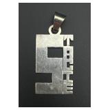 sterling silver pendant